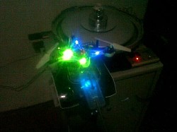 Light Emitting Diode Wireless Charger/Prototype Machine