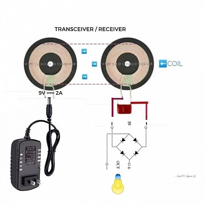 WIRELESS CHARGER BASIC CIRCUITS/DIAGRAM